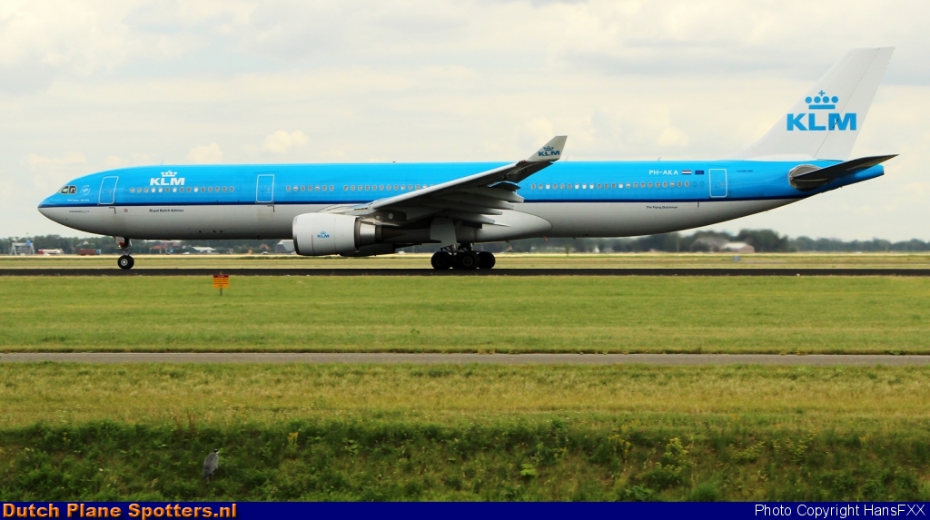 PH-AKA Airbus A330-300 KLM Royal Dutch Airlines by HansFXX