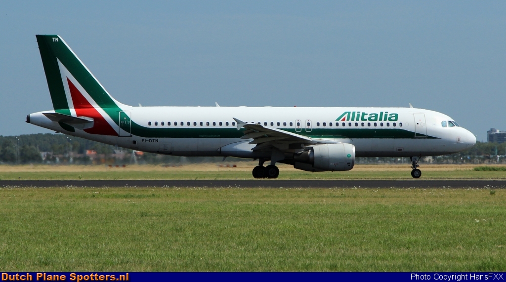 EI-DTN Airbus A320 Alitalia by HansFXX