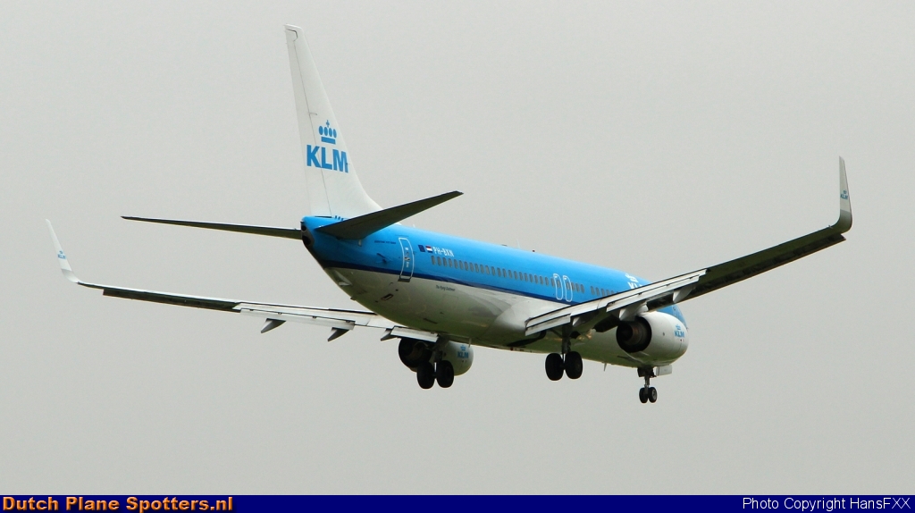 PH-BXN Boeing 737-800 KLM Royal Dutch Airlines by HansFXX