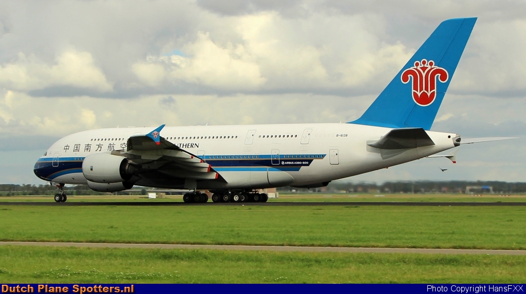 B-6138 Airbus A380-800 China Southern by HansFXX