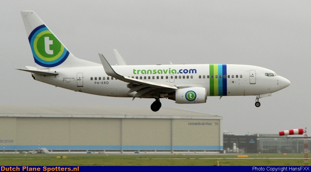 PH-XRD Boeing 737-700 Transavia by HansFXX