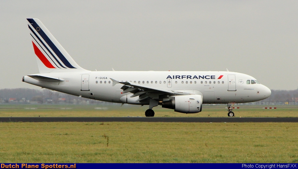 F-GUGA Airbus A318 Air France by HansFXX