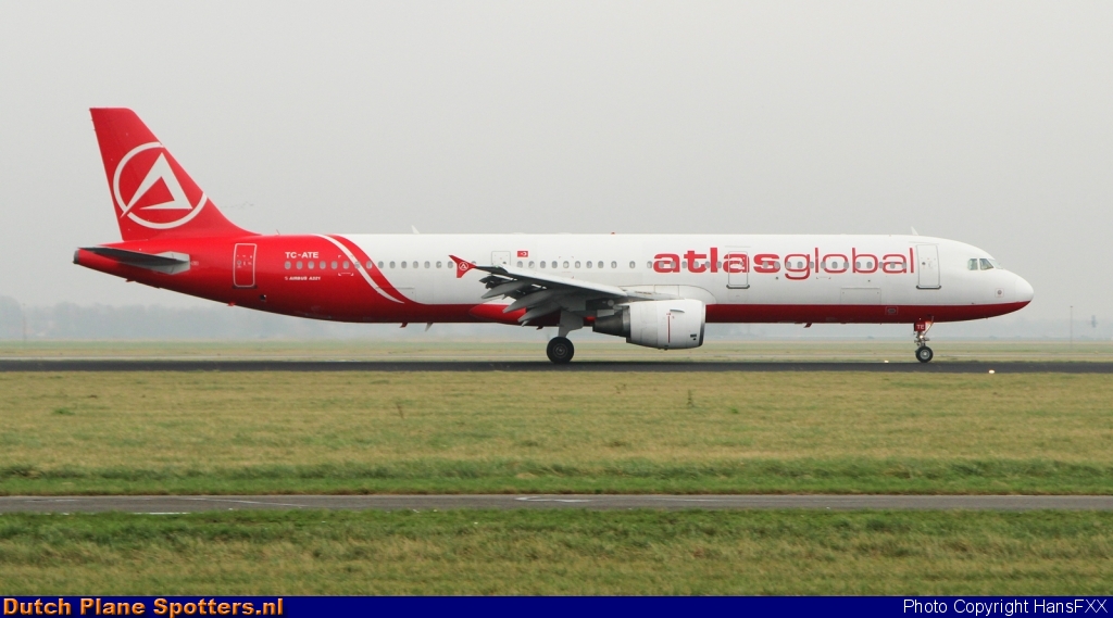 TC-ATE Airbus A321 AtlasGlobal by HansFXX