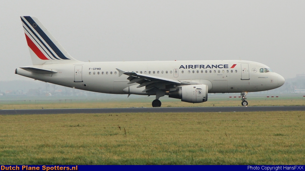 F-GPMB Airbus A319 Air France by HansFXX