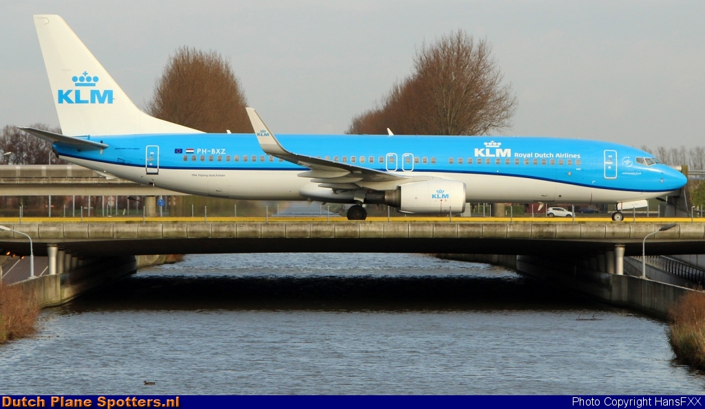 PH-BXZ Boeing 737-800 KLM Royal Dutch Airlines by HansFXX