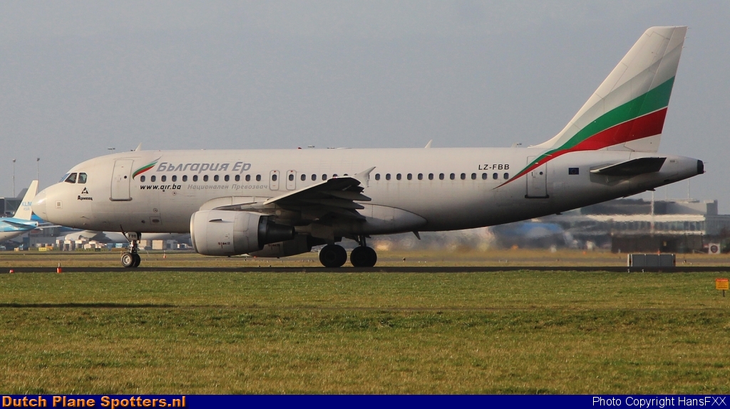 LZ-FBB Airbus A319 Bulgaria Air by HansFXX