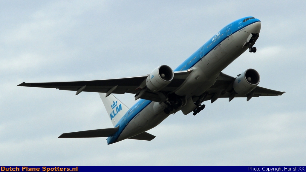 PH-BQE Boeing 777-200 KLM Royal Dutch Airlines by HansFXX