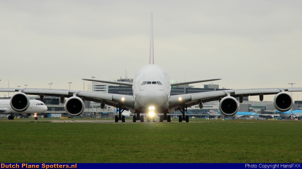 A6-EDH Airbus A380-800 Emirates by HansFXX