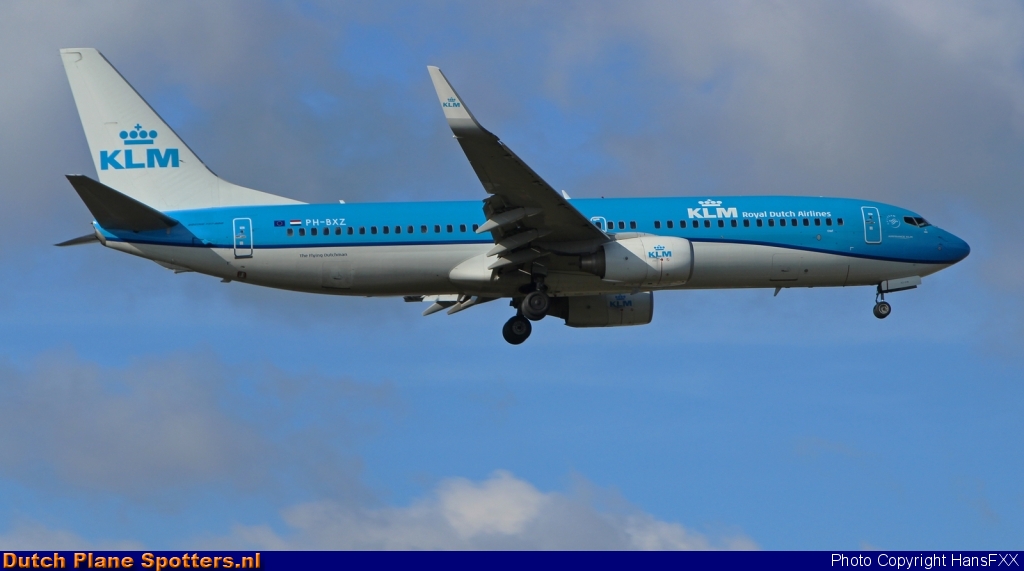 PH-BXZ Boeing 737-800 KLM Royal Dutch Airlines by HansFXX