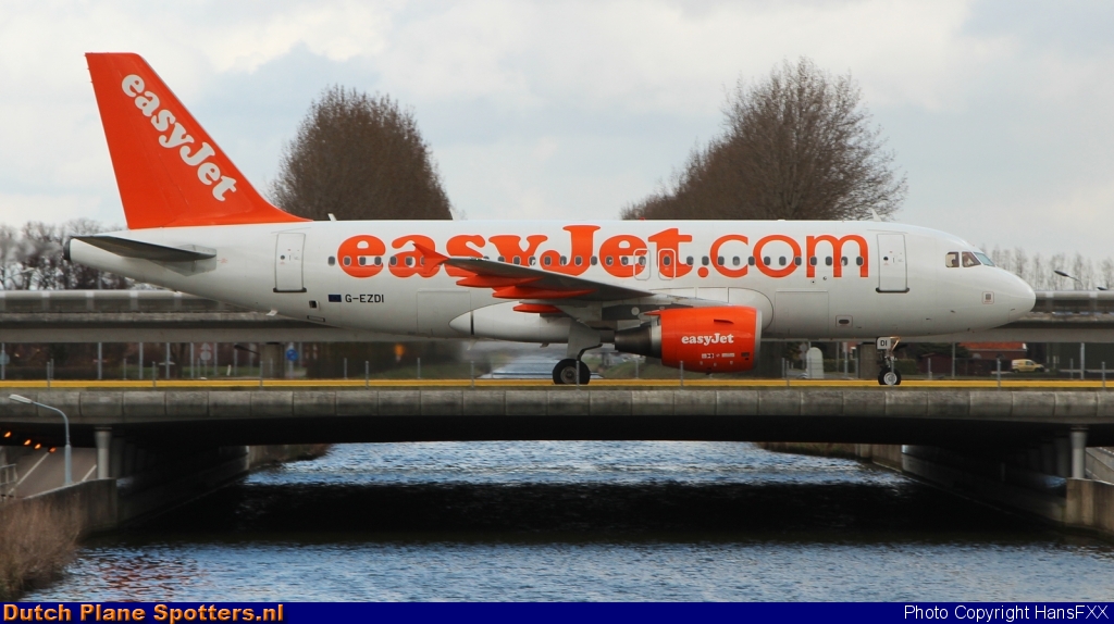 G-EZDI Airbus A319 easyJet by HansFXX
