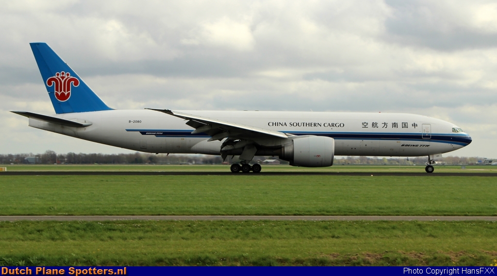 B-2080 Boeing 777-F China Southern Cargo by HansFXX