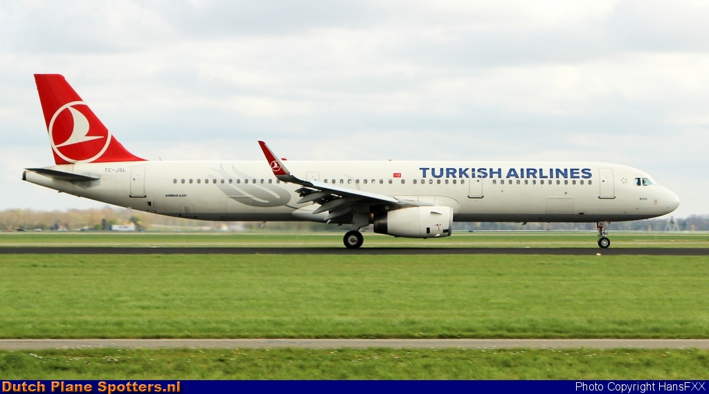 TC-JSL Airbus A321 Turkish Airlines by HansFXX