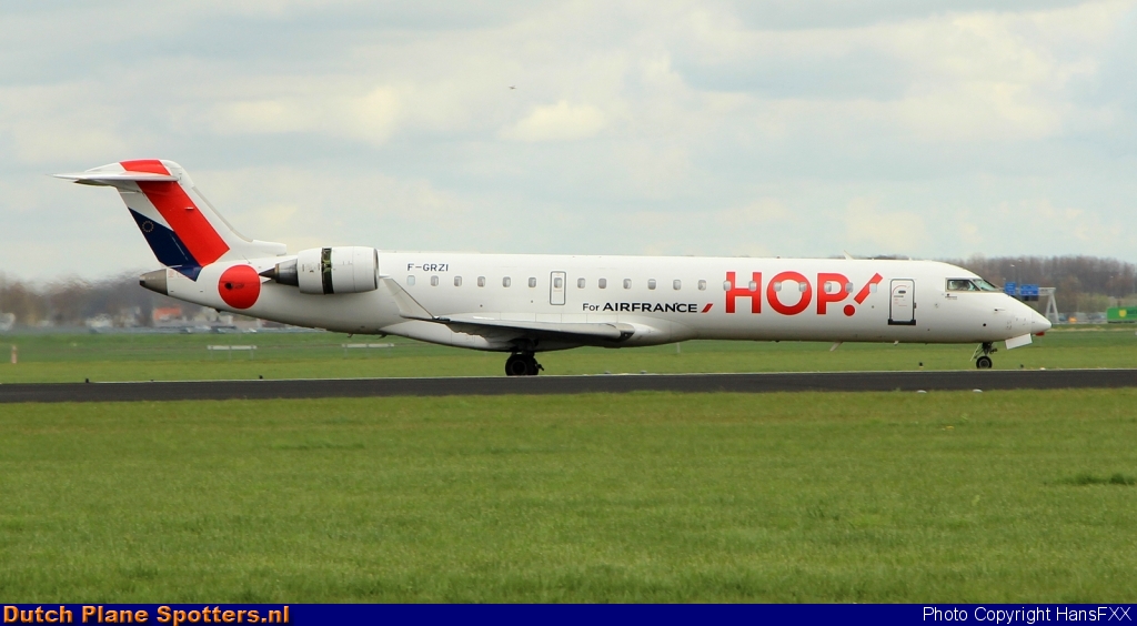 F-GRZI Bombardier Canadair CRJ700 Hop (Air France) by HansFXX