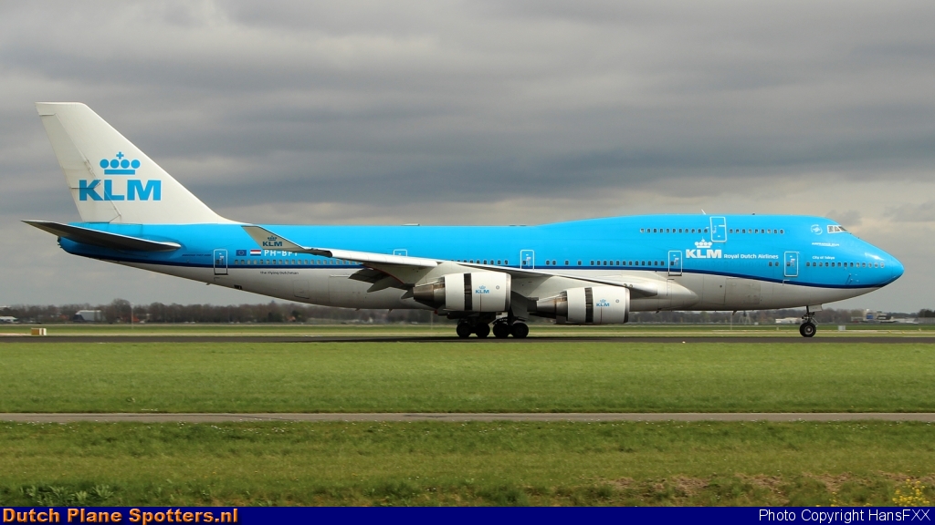PH-BFT Boeing 747-400 KLM Royal Dutch Airlines by HansFXX
