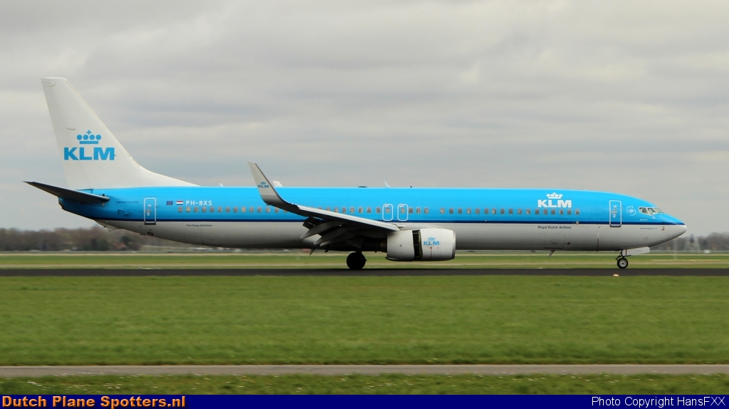 PH-BXS Boeing 737-900 KLM Royal Dutch Airlines by HansFXX