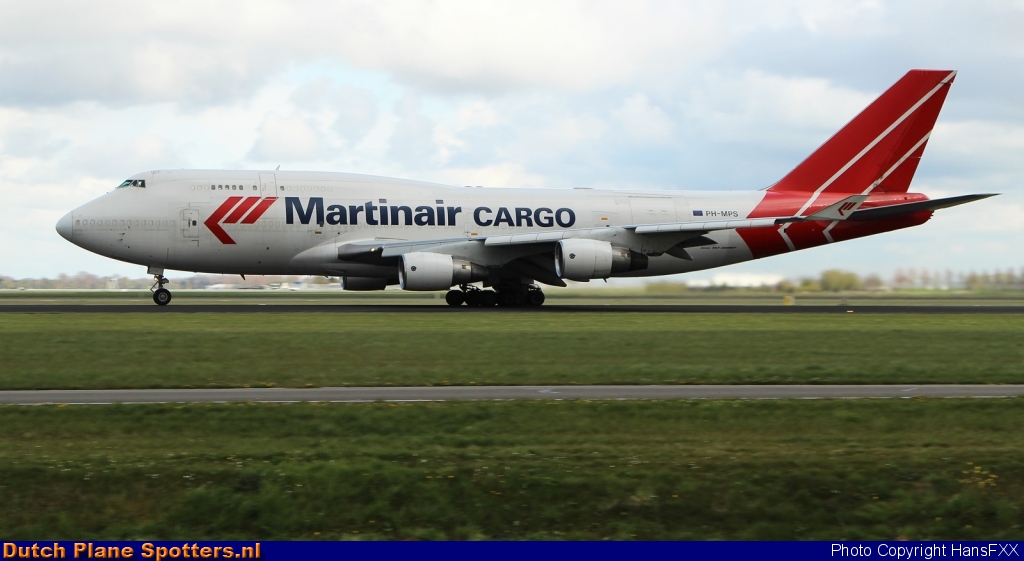 PH-MPS Boeing 747-400 Martinair Cargo by HansFXX
