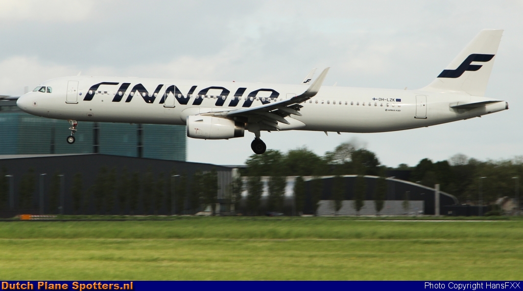 OH-LZK Airbus A321 Finnair by HansFXX