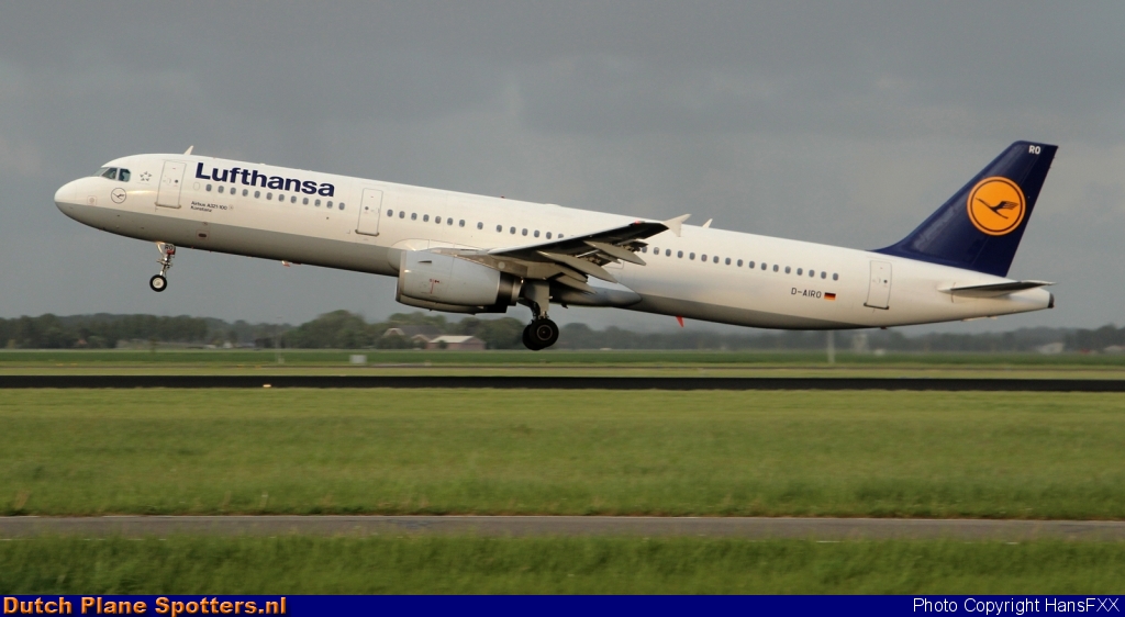 D-AIRO Airbus A321 Lufthansa by HansFXX