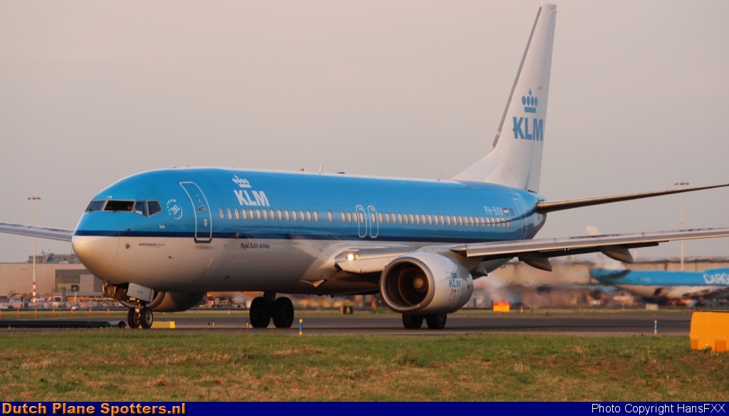PH-BXB Boeing 737-800 KLM Royal Dutch Airlines by HansFXX