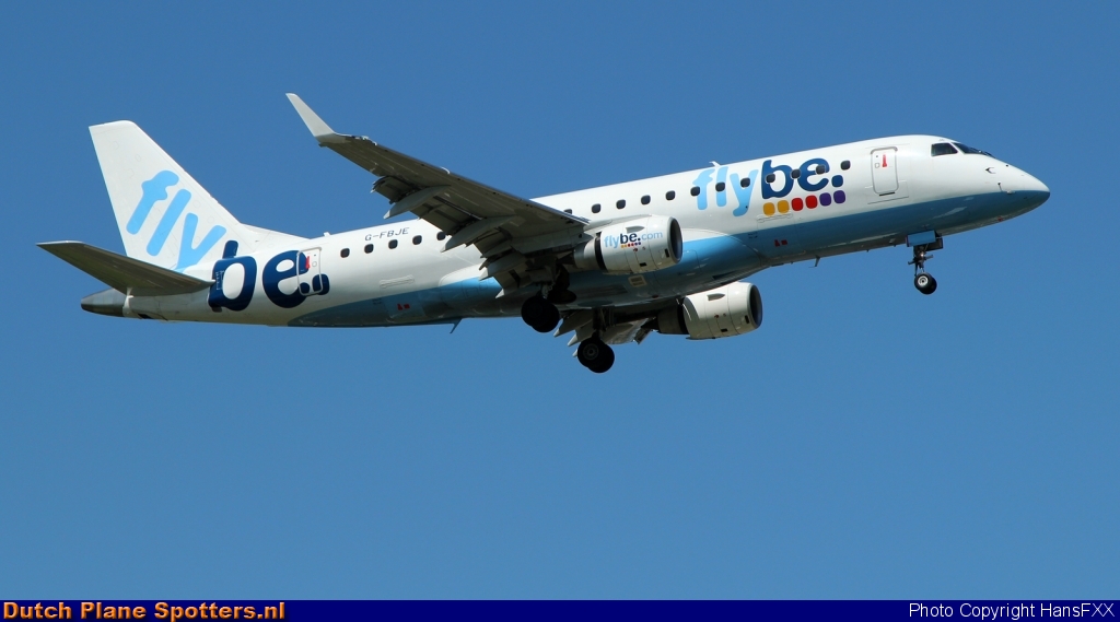 G-FBJE Embraer 175 Flybe by HansFXX