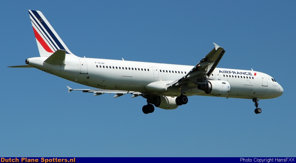 F-GTAH Airbus A321 Air France by HansFXX