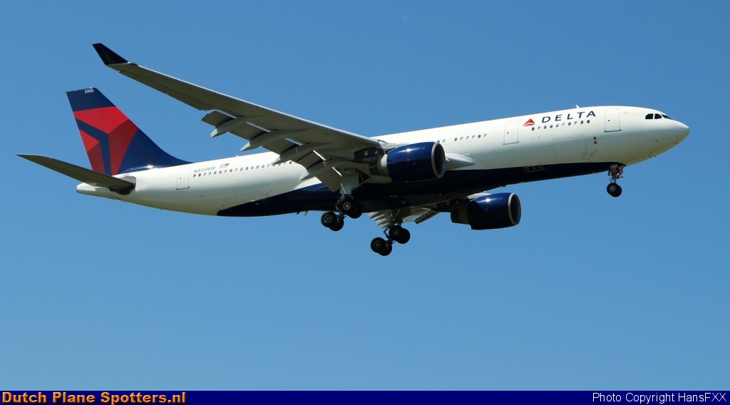 N855NW Airbus A330-200 Delta Airlines by HansFXX