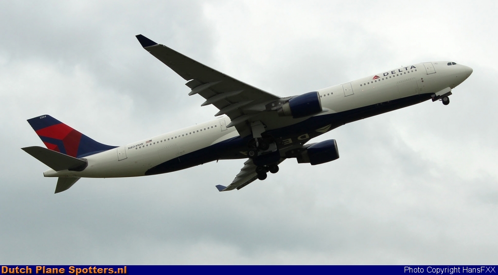 N804NW Airbus A330-300 Delta Airlines by HansFXX