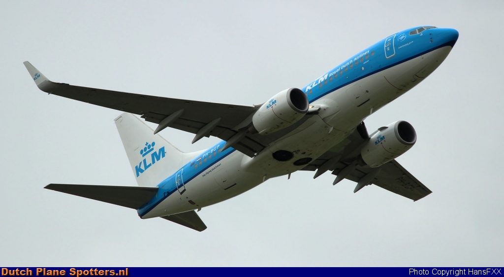 PH-BGP Boeing 737-700 KLM Royal Dutch Airlines by HansFXX