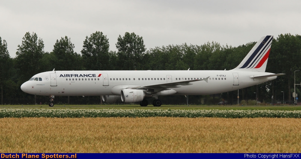 F-GTAJ Airbus A321 Air France by HansFXX
