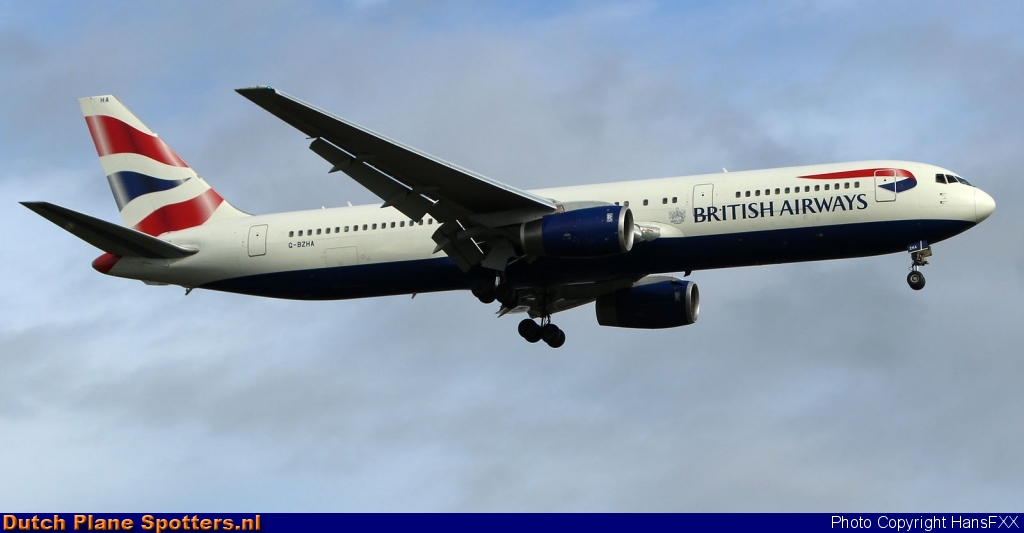 G-BZHA Boeing 767-300 British Airways by HansFXX