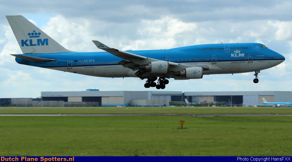 PH-BFR Boeing 747-400 KLM Royal Dutch Airlines by HansFXX
