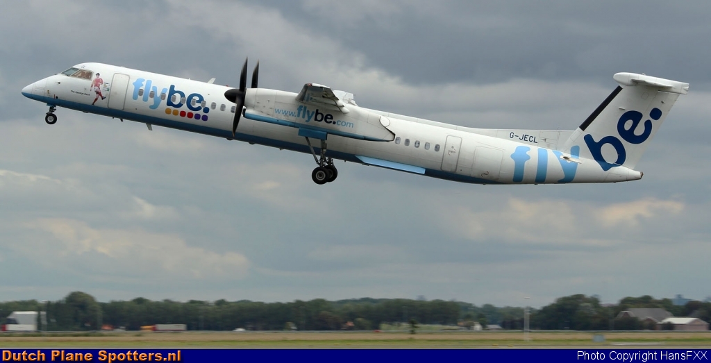 G-JECL Bombardier Dash 8-Q400 Flybe by HansFXX