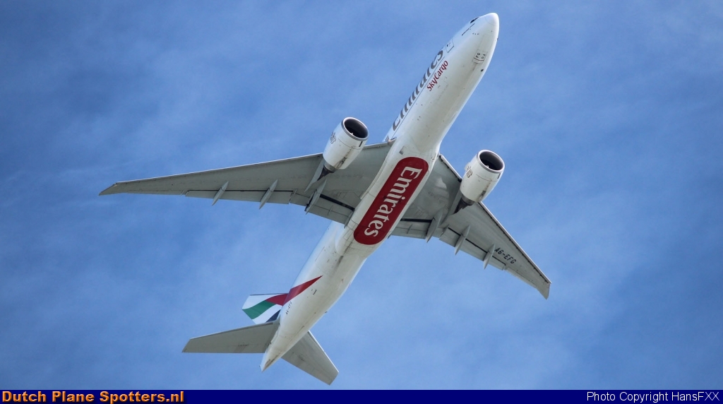 A6-EFG Boeing 777-F Emirates Sky Cargo by HansFXX