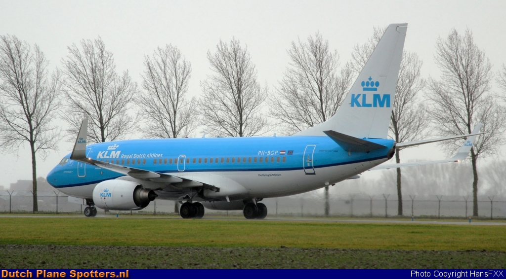 PH-BGP Boeing 737-700 KLM Royal Dutch Airlines by HansFXX