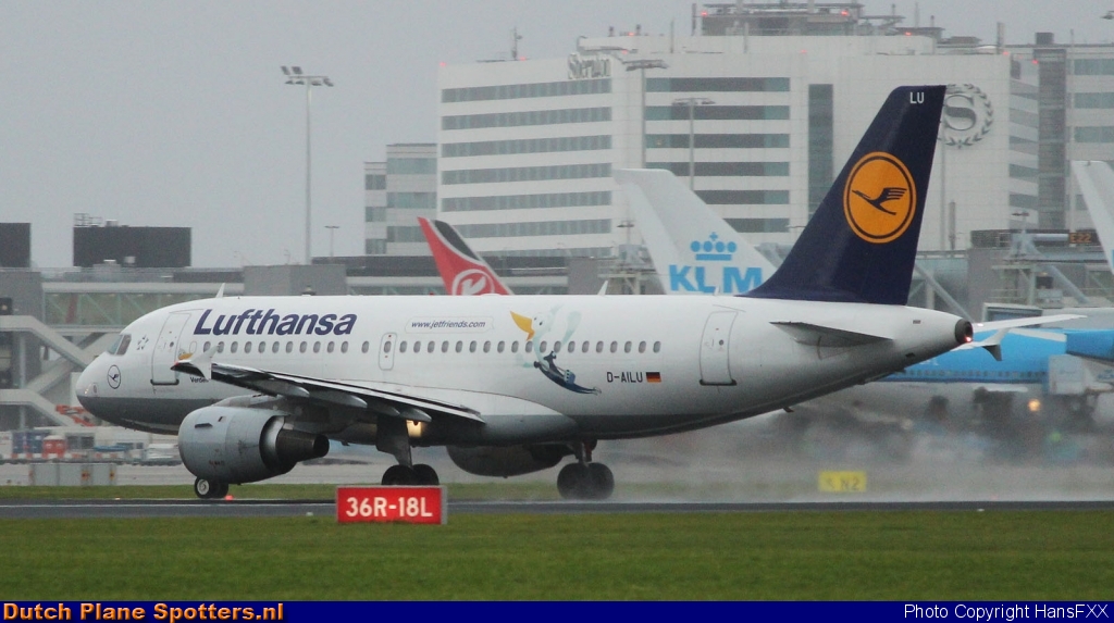 D-AILU Airbus A319 Lufthansa by HansFXX