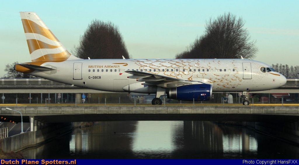 G-DBCB Airbus A319 British Airways by HansFXX