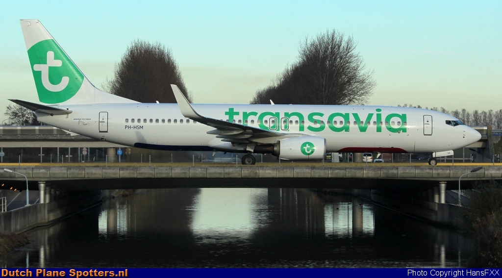 PH-HSM Boeing 737-800 Transavia by HansFXX