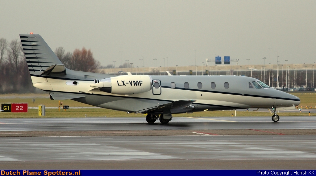 LX-VMF Cessna 560XL CitationExcel Luxaviation by HansFXX