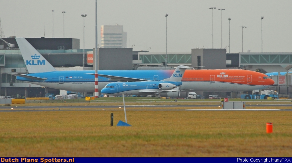 PH-BVA Boeing 777-300 KLM Royal Dutch Airlines by HansFXX