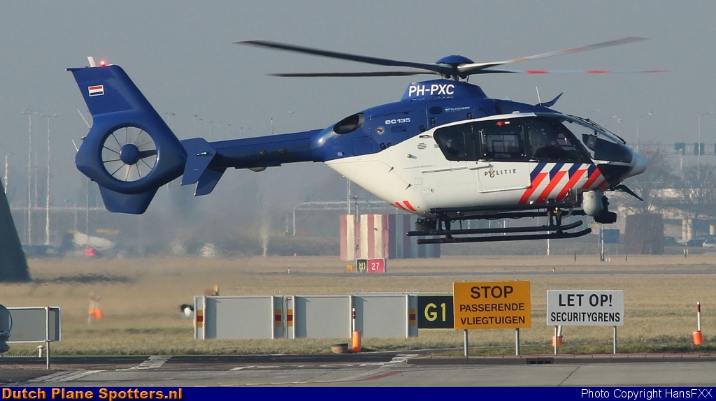PH-PXC Eurocopter EC-135 Netherlands Police by HansFXX