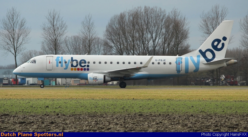 G-FBJE Embraer 175 Flybe by HansFXX