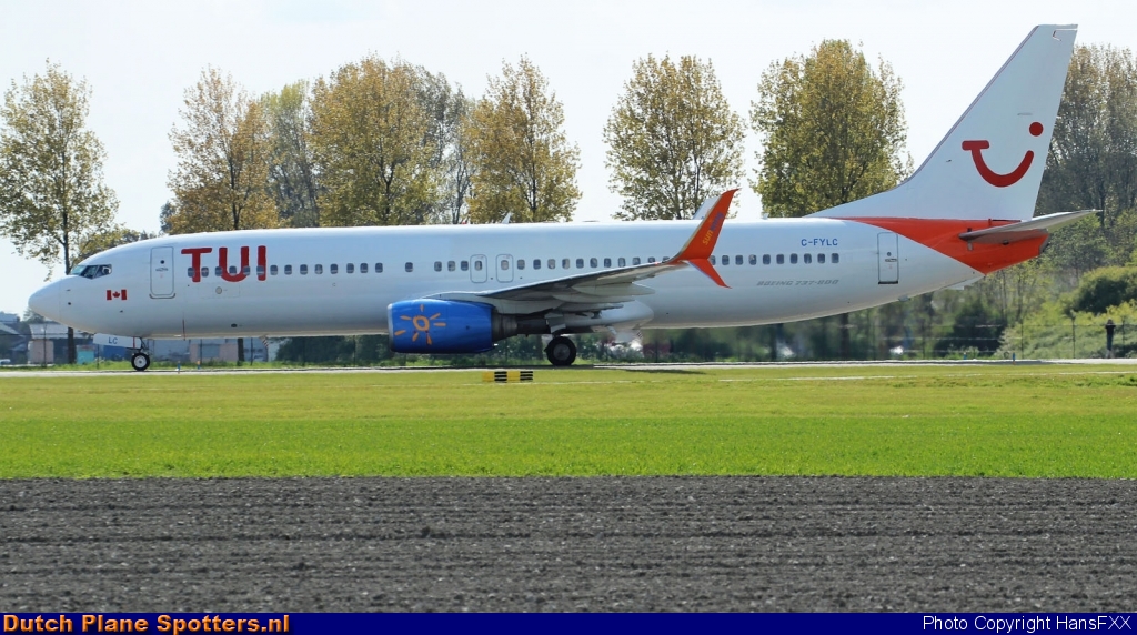 C-FYLC Boeing 737-800 Sunwing Airlines (TUI Airlines Netherlands) by HansFXX