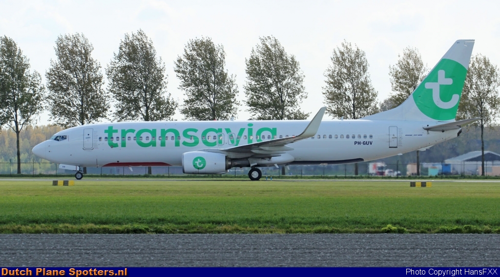 PH-GUV Boeing 737-800 Transavia by HansFXX