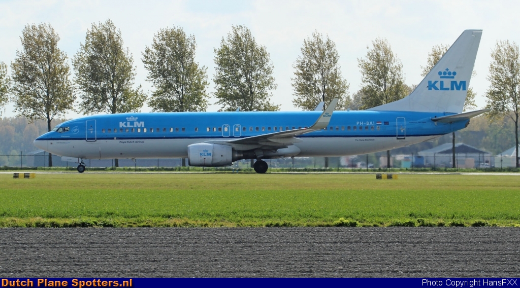 PH-BXI Boeing 737-800 KLM Royal Dutch Airlines by HansFXX