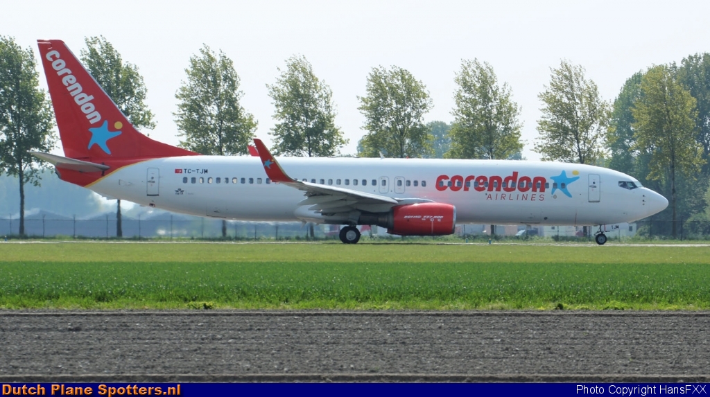 TC-TJM Boeing 737-800 Corendon Airlines by HansFXX