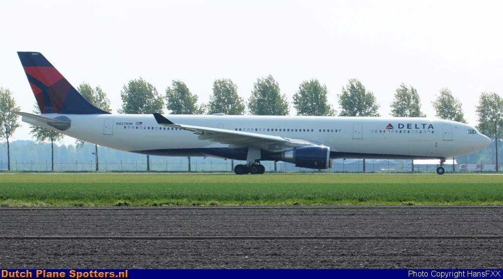 N827NW Airbus A330-300 Delta Airlines by HansFXX