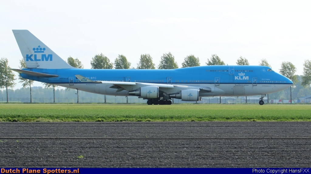 PH-BFC Boeing 747-400 KLM Royal Dutch Airlines by HansFXX