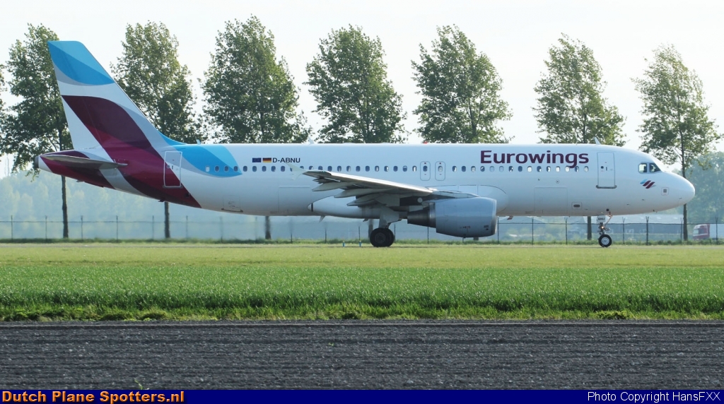 D-ABNU Airbus A320 Eurowings by HansFXX