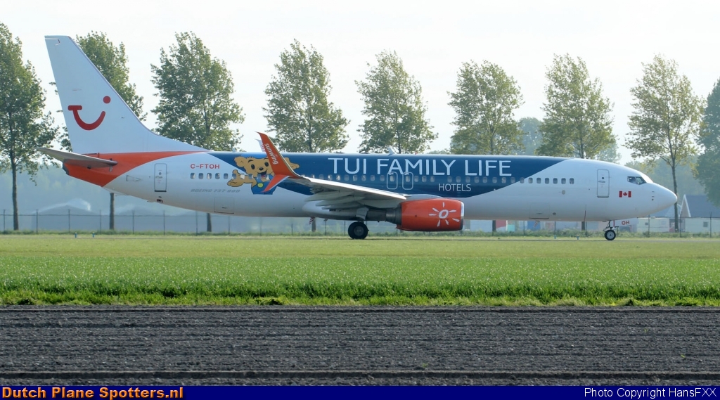 C-FTOH Boeing 737-800 Sunwing Airlines (TUI Airlines Netherlands) by HansFXX