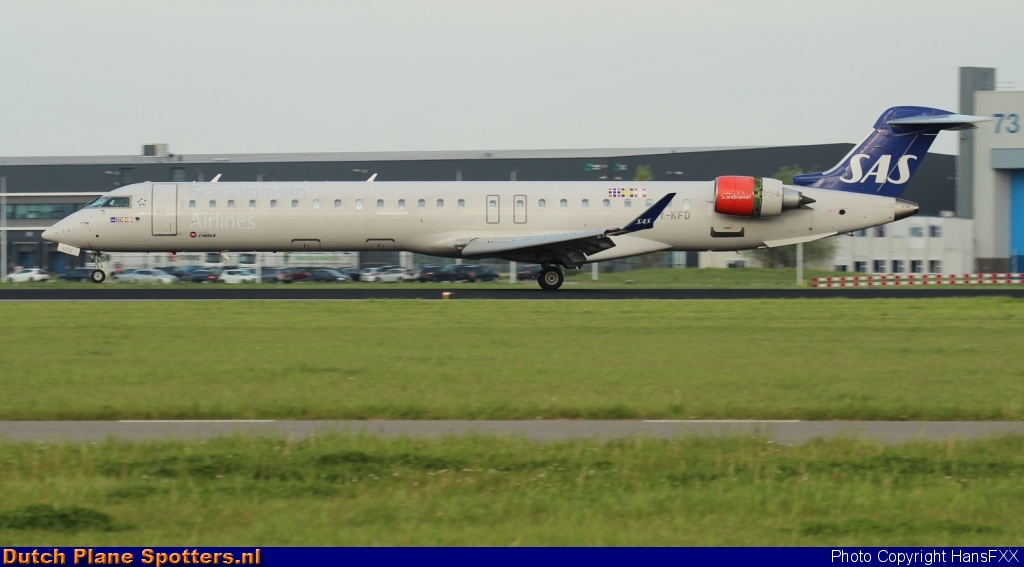 OY-KFD Bombardier Canadair CRJ900 Cimber A/S (SAS Scandinavian Airlines) by HansFXX